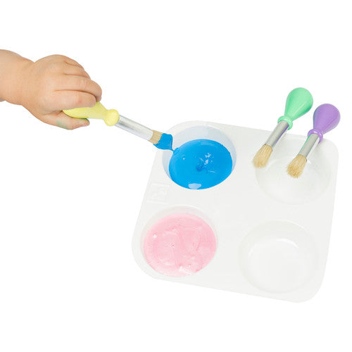 Educational Colours First Creations Easi-Grip Paint Brushes Set of 3