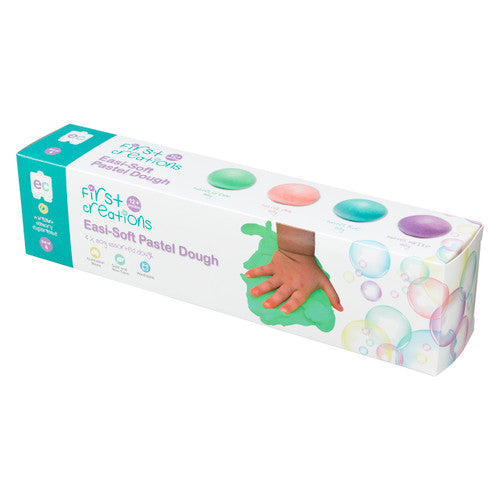 Educational Colours First Creations Easi-Soft Pastel Dough Set of 4