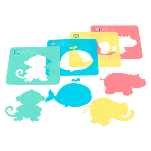 Educational Colours First Creations Stencils Set of 4