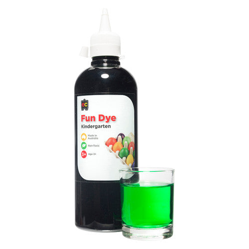 Educational Colours Kindergarten Fun Dye 500ml Green