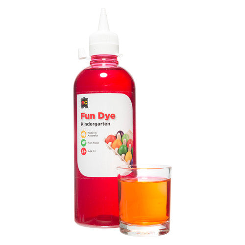 Educational Colours Kindergarten Fun Dye 500ml Pink