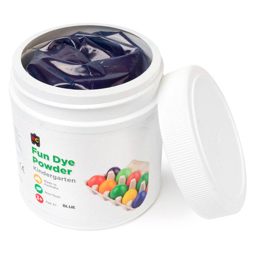 Educational Colours Fun Dye Powder 500g Blue