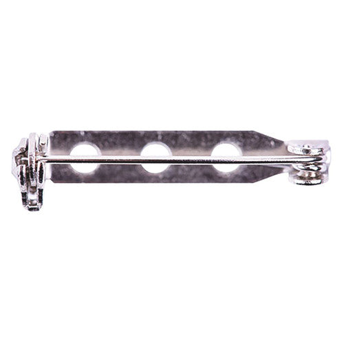 Creative School Supply Brooch Backs 25mm Silver Pack of 100