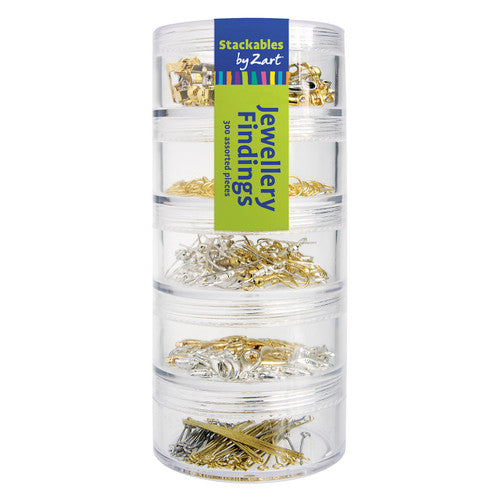 Creative School Supply Stackable Jewellery Findings Pack of 300