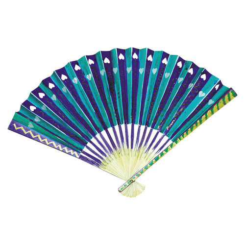 Creative School Supply Large Paper Fans 22cm Pack of 10