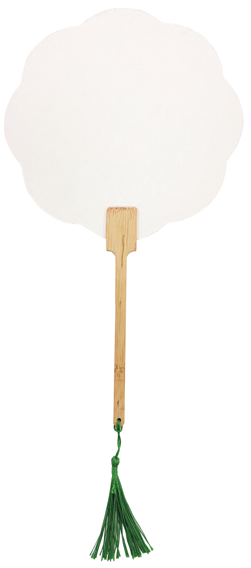 Zart Paddle Fans Pack of 10 19.5cm Blotting Card Paddle Bamboo Handle-2