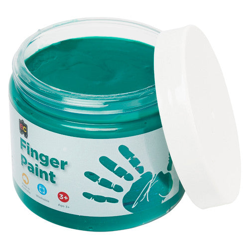 Educational Colours Finger Paint 250ml Tub Green