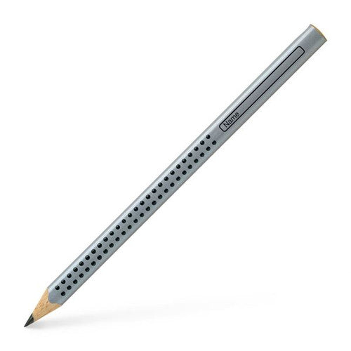 Faber Castell Jumbo Grip B Graphite Pencil with triangular barrel and Soft-Grip zone
