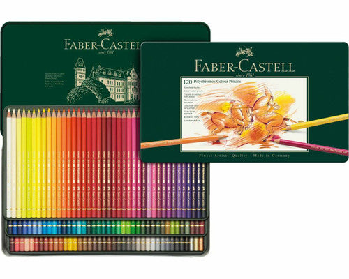 Faber Castell Polychromos Colour Pencils Tin Box of 120 - image 3