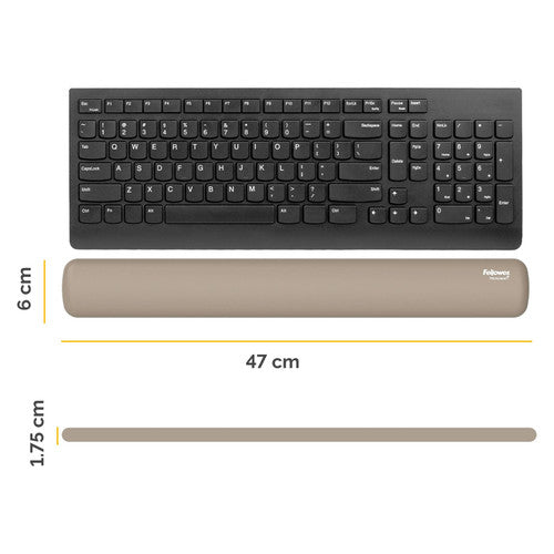 Fellowes Breyta Keyboard Wrist Rest Sand - image 2