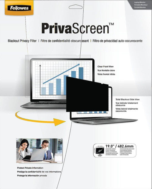 Fellowes PrivaScreen Privacy Filter 19 Inch Monitor 5:4 - image 1