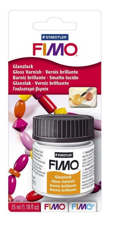 Staedtler FIMO Gloss Varnish 35ml Waterbased Set of 5