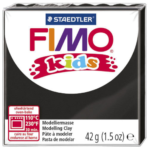 Fimo Kids Modelling Clay Black 42g - image 1