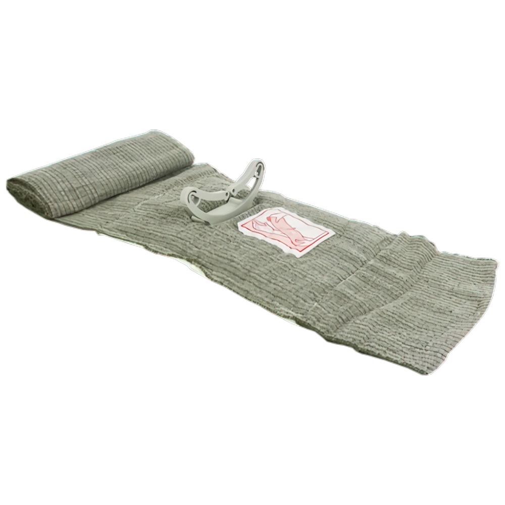 FirstCare Military Trauma and Haemorrhage Control Bandage 15 x 15cm consolidating wound pad elastic wrap and pressure applicator in one device