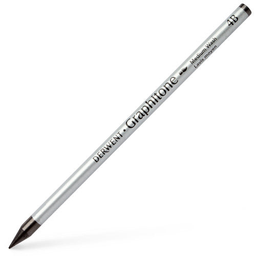 Derwent Watersoluble Graphitone Pencil 4B Stick Box of 12