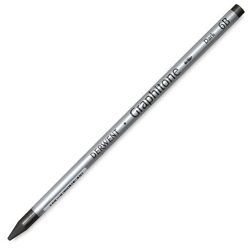 Derwent Watersoluble Graphitone Pencil 6B Stick Box of 12