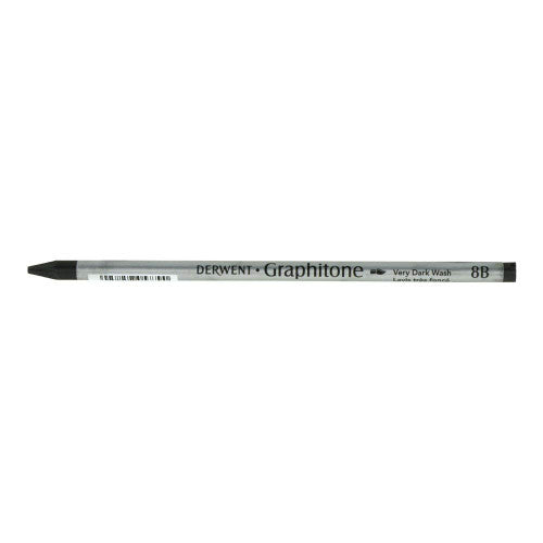 Derwent Watersoluble Graphitone Pencil 8B Stick Box of 12