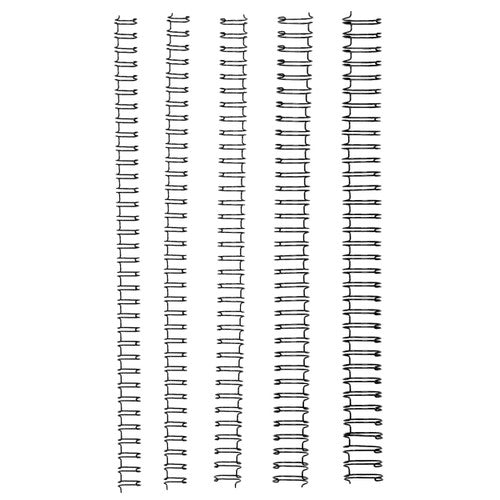 GBC Binding Wire 34 Loop 9.5mm Black Pack of 100 - image 1