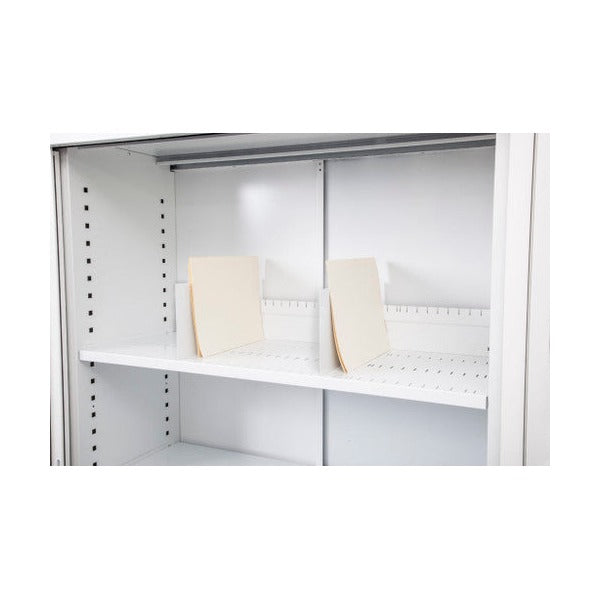 Rapidline Shelf Divider Only White Pack of 5 for Go Tambour Door Cupboard