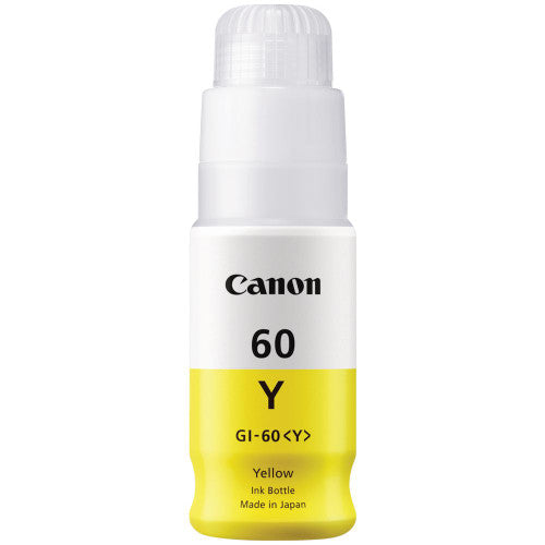 Canon GI60Y Ink Bottle Yellow 7700 Pages