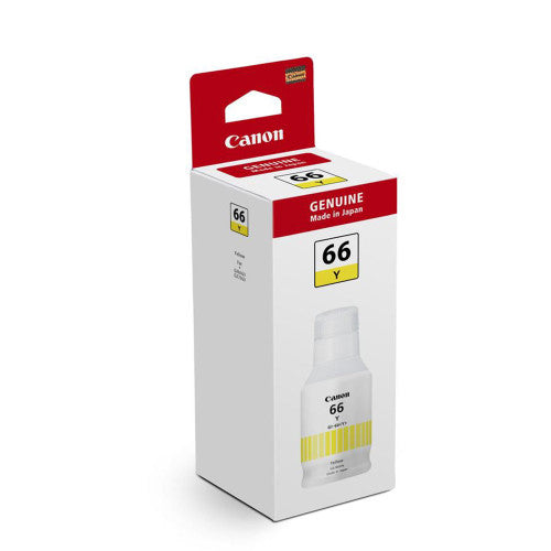 Canon GI66Y MegaTank Ink Bottle Yellow 6000 Pages
