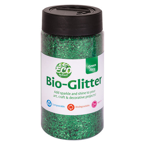 Creative School Supply Bio Glitter 200g Green