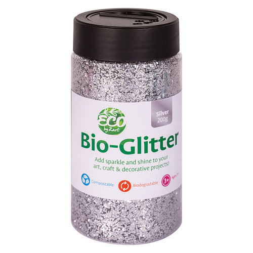 Creative School Supply Bio Glitter 200g Silver