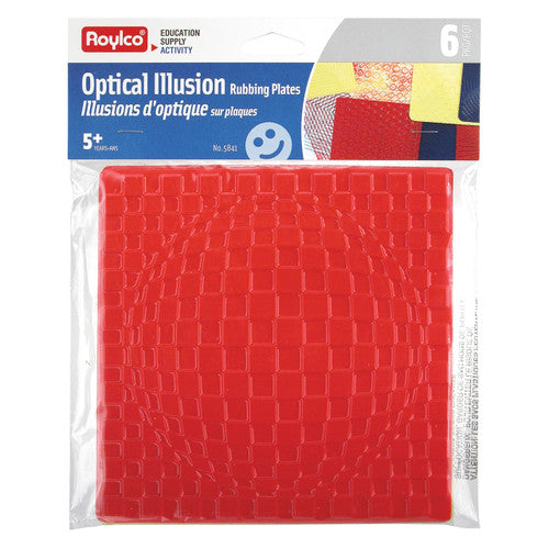 Creative School Supply Optical Rubbing Plates Pack of 6