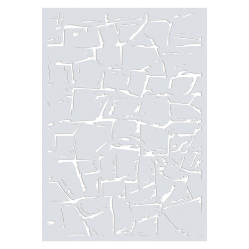 Creative School Supply Stencil Sheets A4 Textures Pack of 8