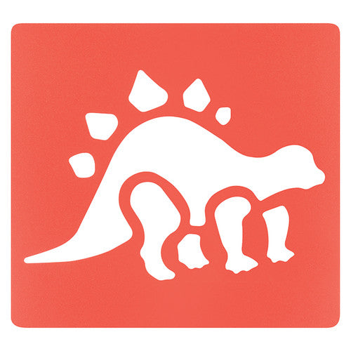 Creative School Supply Dinosaur Stencils Pack of 6