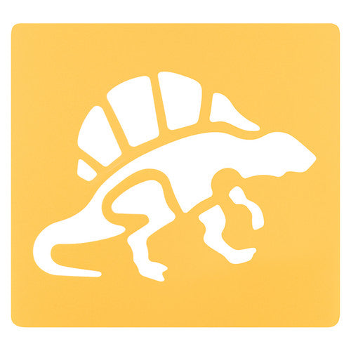 Creative School Supply Dinosaur Stencils Pack of 6