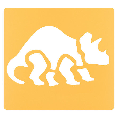 Creative School Supply Dinosaur Stencils Pack of 6