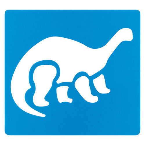 Creative School Supply Dinosaur Stencils Pack of 6