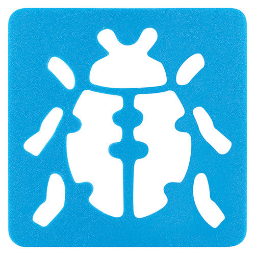 Creative School Supply Minibeast Small Stencils Pack of 12