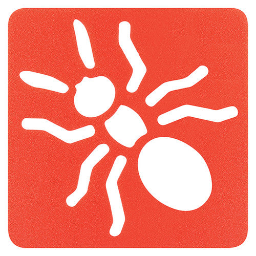Creative School Supply Minibeast Small Stencils Pack of 12