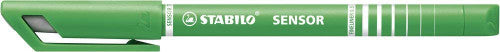Stabilo Sensor Fineliner 0.3mm Green Box of 10
