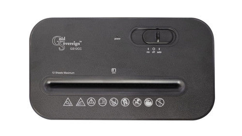 PHE Gold Sovereign GS12CC 4 x 33mm Cross Cut Paper Shredder