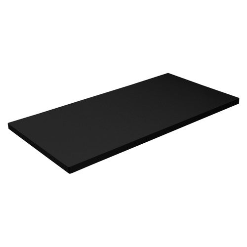 Rapidline Shelf 1000 x 25 x 380mm Only Black for Go Tambour Door Cupboard
