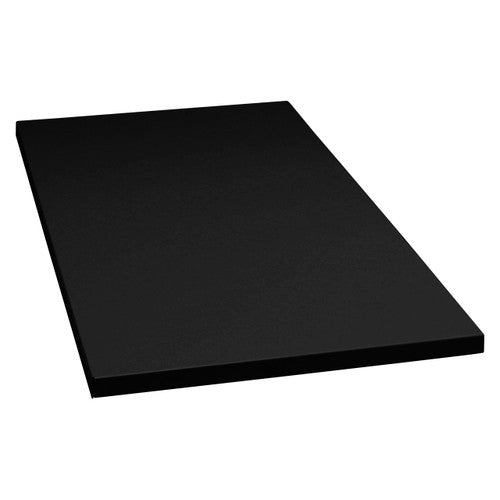 Rapidline Shelf 1000 x 25 x 380mm Only Black for Go Tambour Door Cupboard