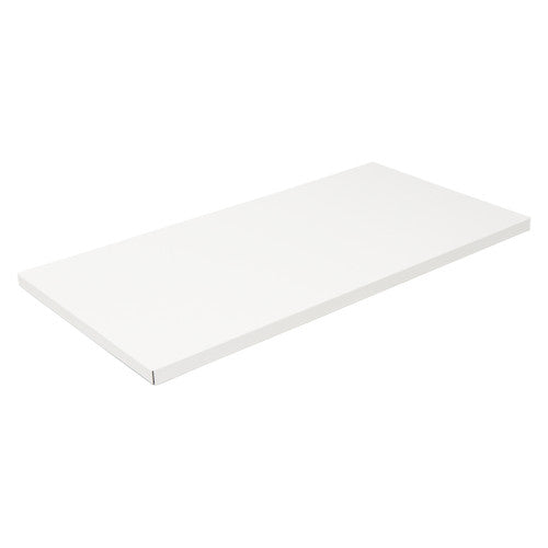Rapidline Shelf 1000 x 25 x 380mm Only White for Go Tambour Door Cupboard