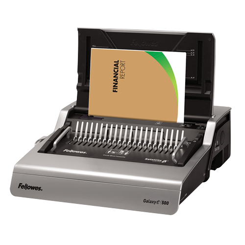 Fellowes Binding Machine Plastic Comb Galaxy E 500