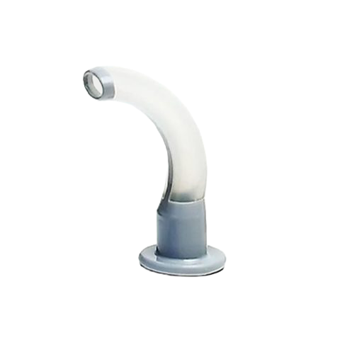 Grey Child Sterile Guedel Airway Size 0 ISO 5.5 showing grey colour-coded sterile oropharyngeal airway for infant resuscitation and airway management