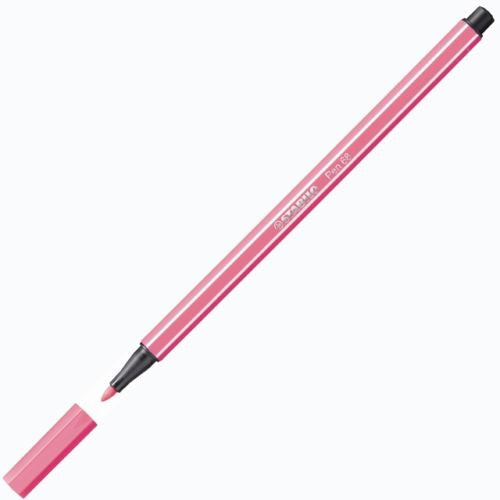 Stabilo Pen 68 Premium Colouring Fibre Tip Pen 1.0mm Heliotrope Box of 10