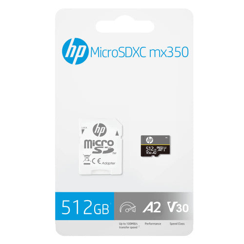 HP A2 U3 High Speed MicroSD Card 512GB