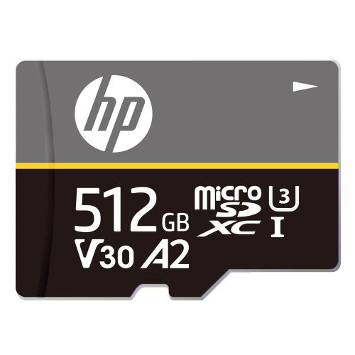 HP A2 U3 High Speed MicroSD Card 512GB