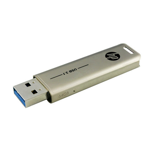HP X796W USB 3.1 Flash Drive Metallic 64GB