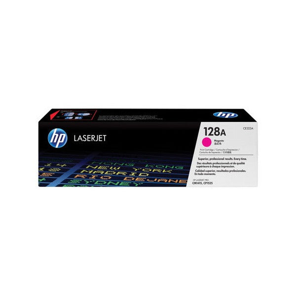 HP 128A Original LaserJet Toner Cartridge Magenta 1300 Pages - image 1