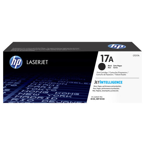 HP 17A Original LaserJet Toner Cartridge Black 1600 Pages - image 1