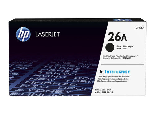 HP 26A Original LaserJet Toner Cartridge Black 3100 Pages - image 1