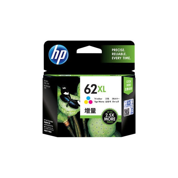 HP 62XL High Yield Tri-Colour Ink Cartridge 415 Pages - image 1